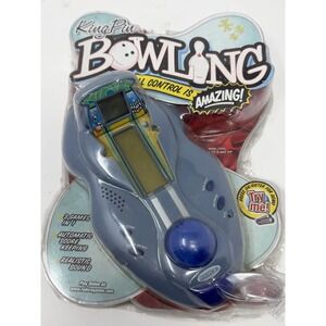Radica King Pin Bowling Handheld Electronic Travel Game Roller Ball 2001 NIP